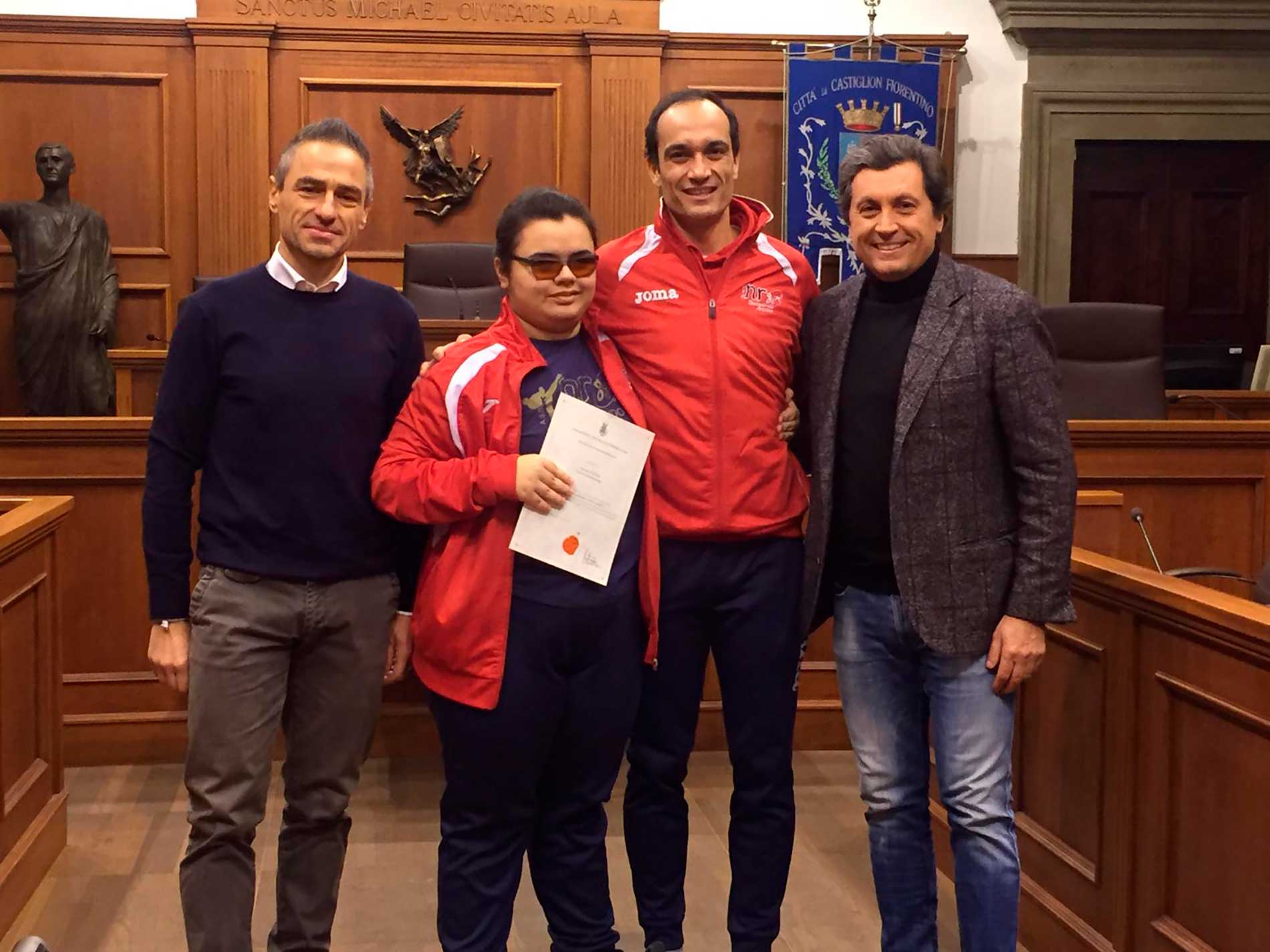 L’atleta castiglionese Sara Luconi vice campionessa italiana di para taekwondo