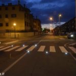 Strisce pedonali a led