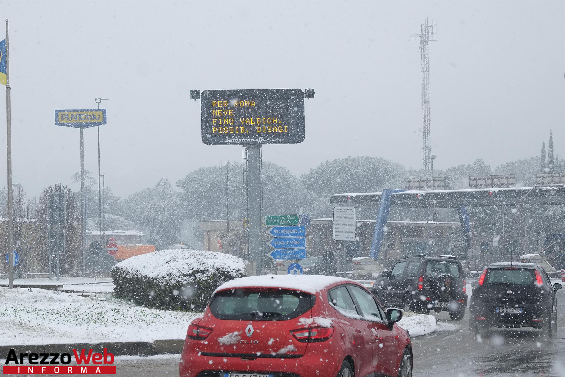 Neve, codice arancione per quasi tutta la Toscana dalle 21 di oggi fino alle 10 di sabato 13