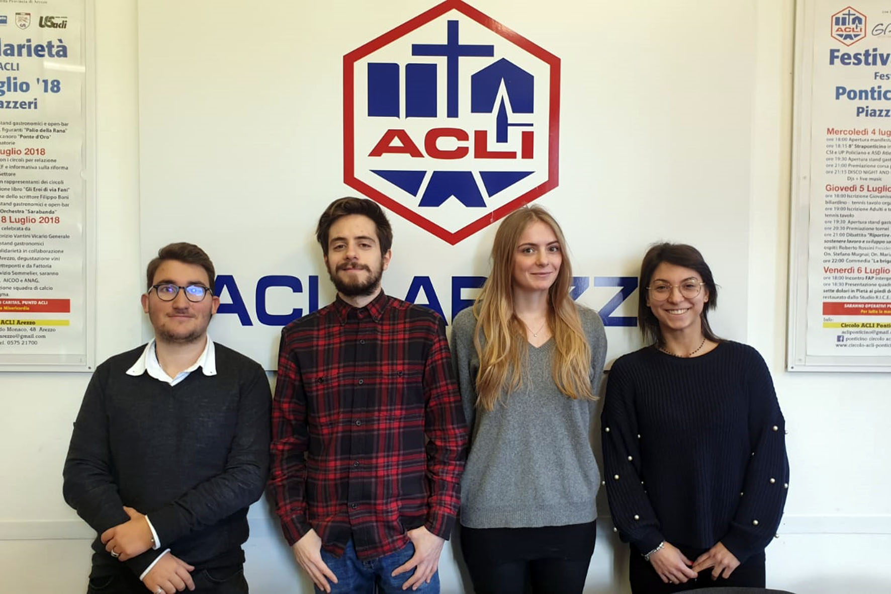 Servizio civile alle Acli per quattro giovani