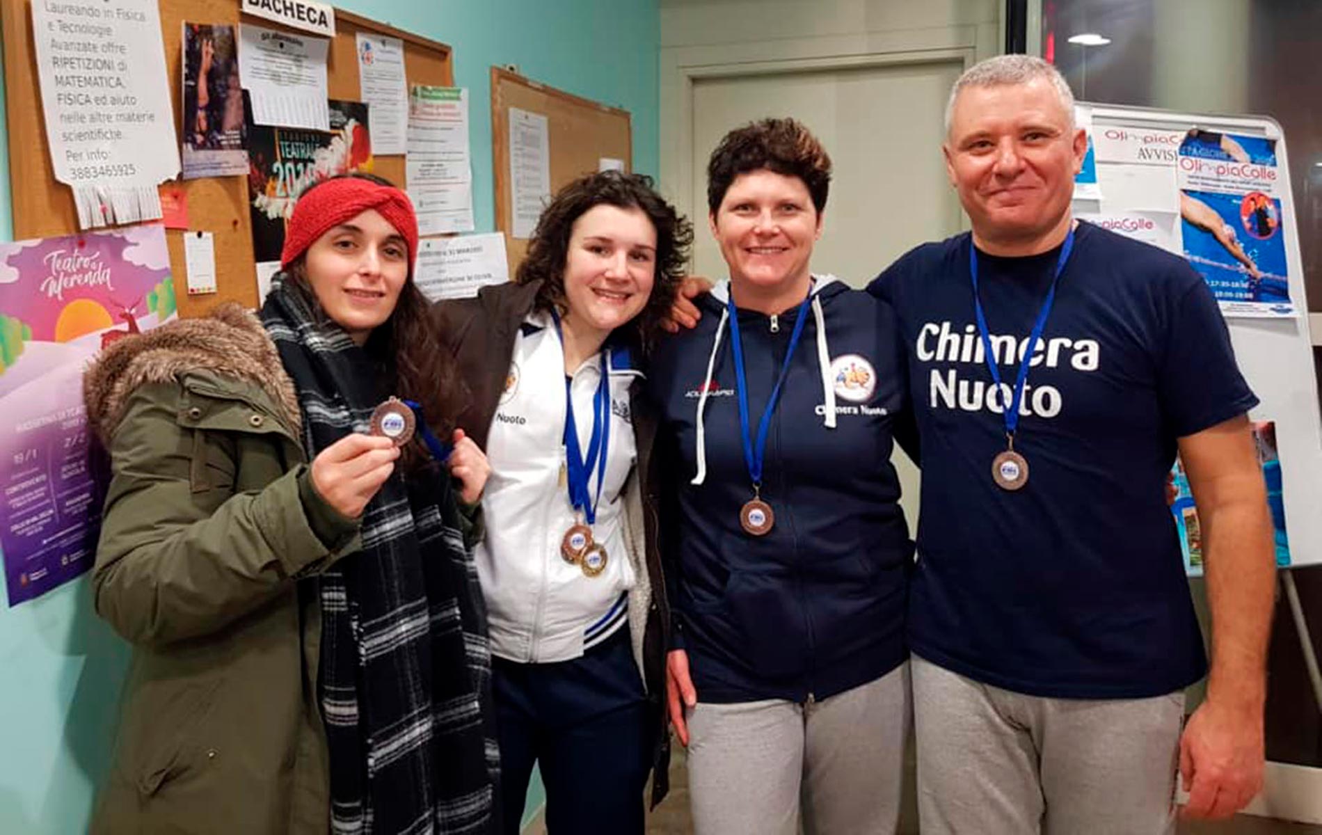 Un titolo regionale per i Master della Chimera Nuoto