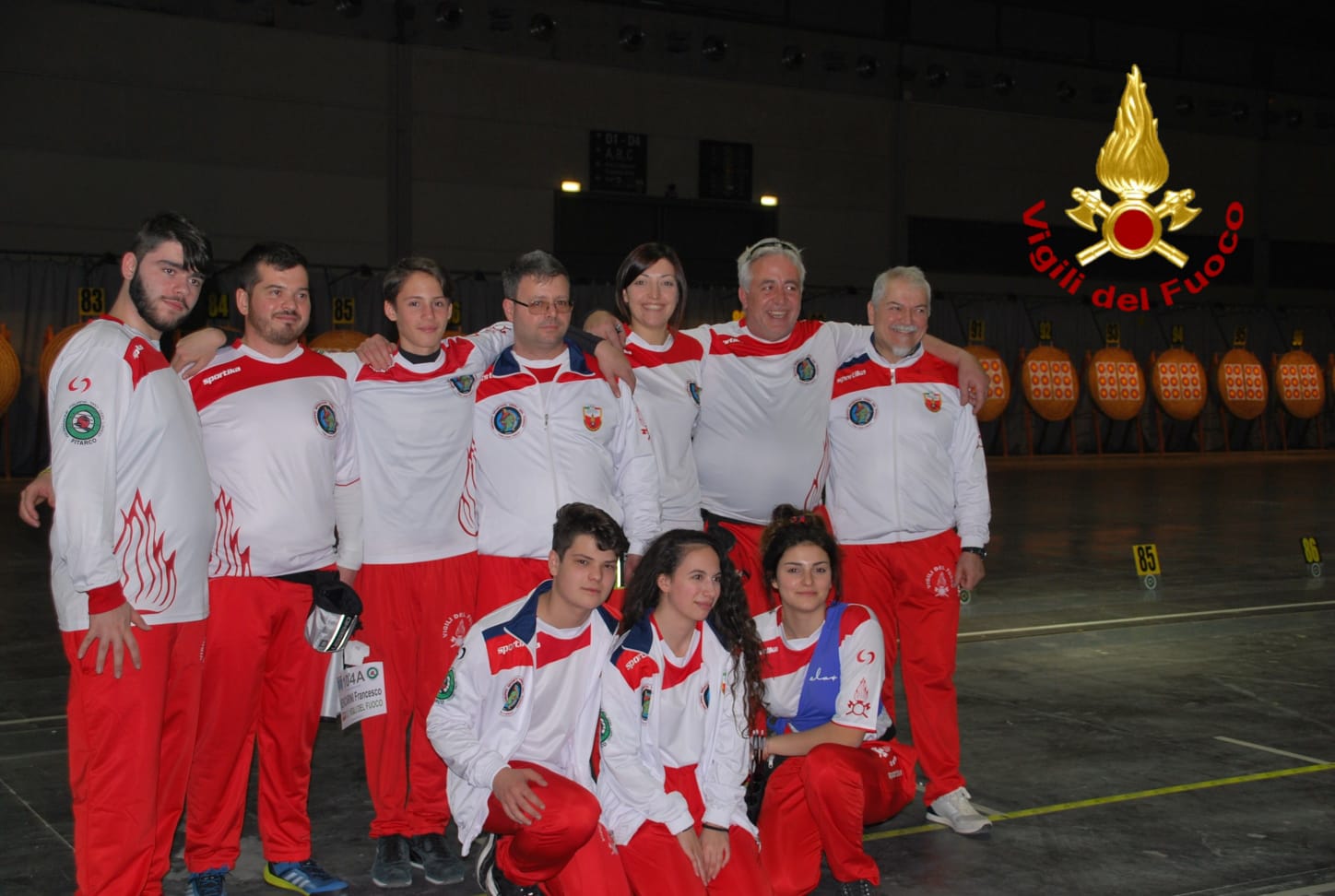 Podio agli Internazionali di Rimini per il Gruppo Sportivo Vigili del Fuoco di Arezzo