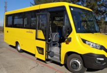 bus per il trasporto scolastico