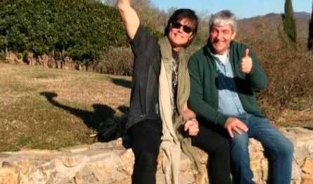 Il bel Ridge di Beautiful in vacanza nella villa dell’ex campione dei Mondiali 1982 Paolo “Pablito” Rossi.