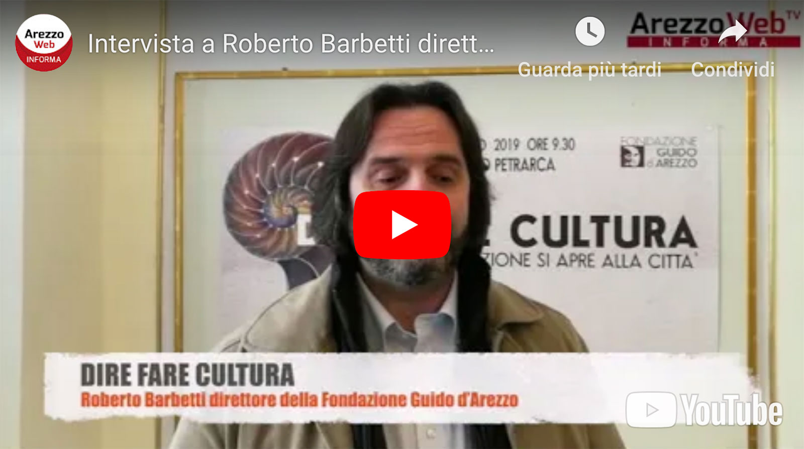 Intervista a Roberto Barbetti direttore della Fondazione Guido d’Arezzo