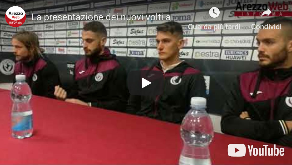 La presentazione dei nuovi volti amaranto: le interviste