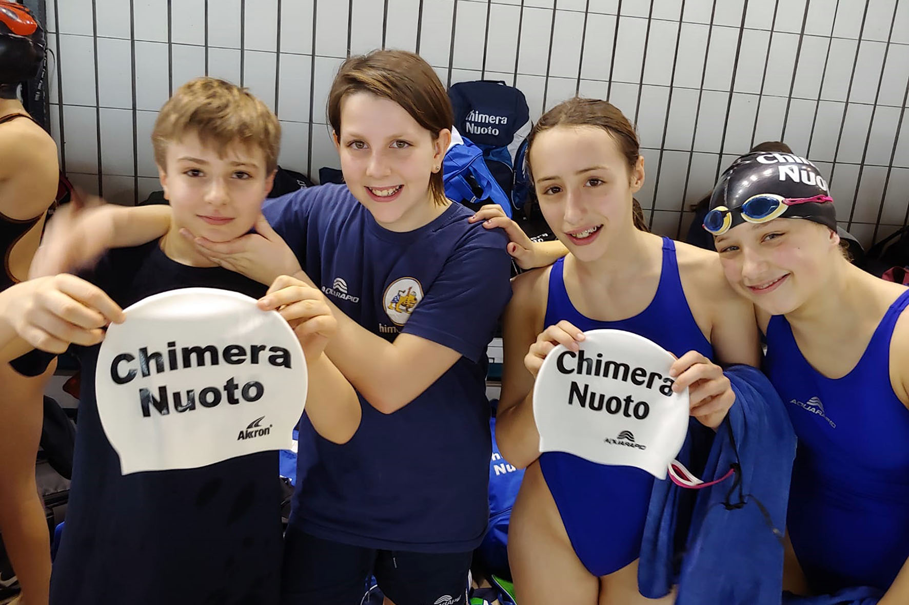 Quattro titoli regionali per gli Esordienti della Chimera Nuoto