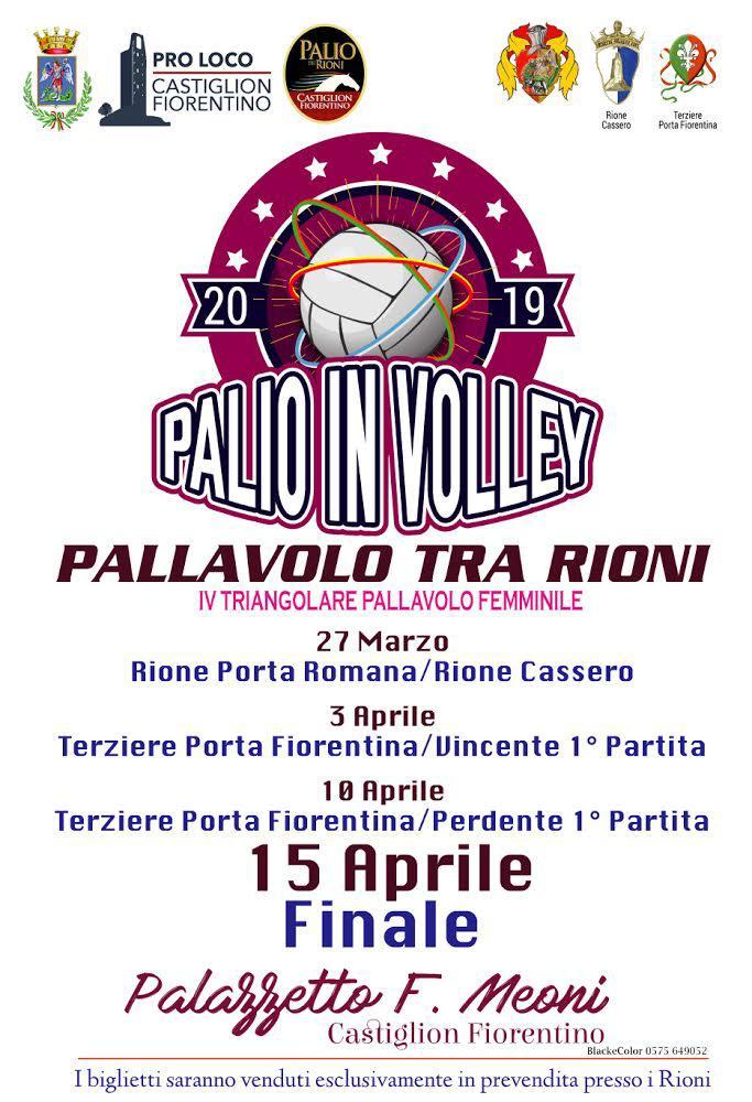 Al via la quarta edizione del “Palio in Volley”