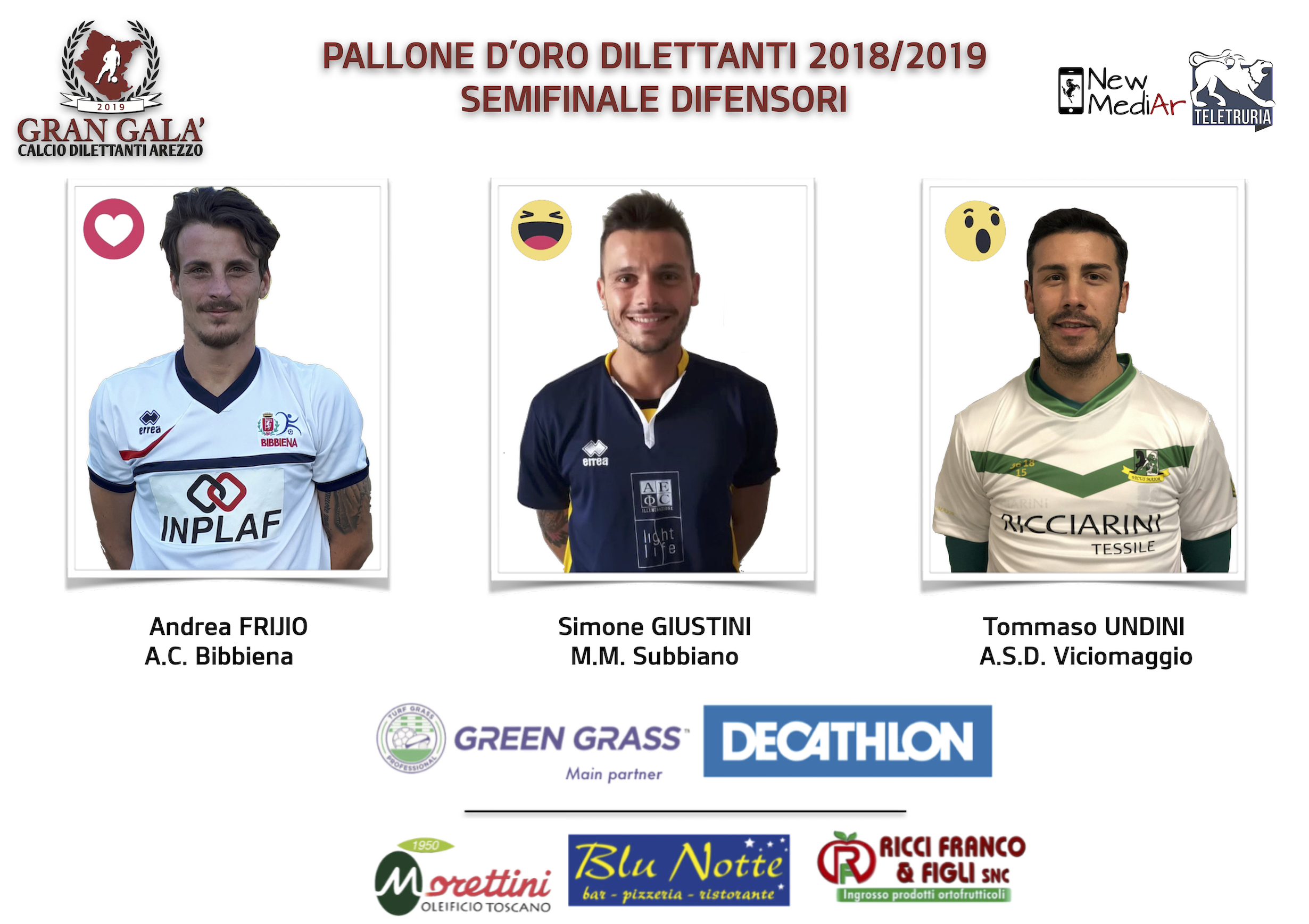 Pallone d’Oro dilettanti: via alla prima semifinale