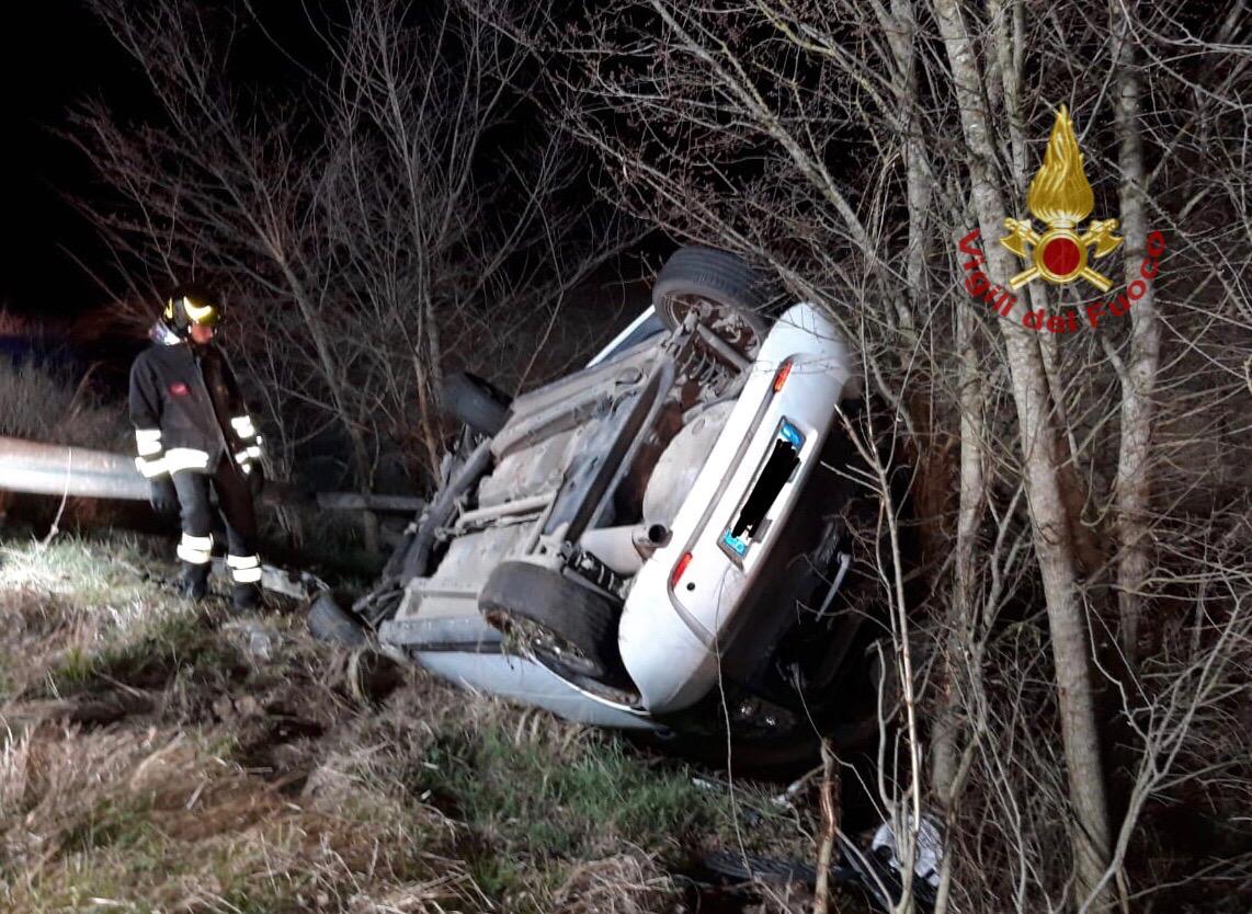 Nella notte incidente stradale a Cortona