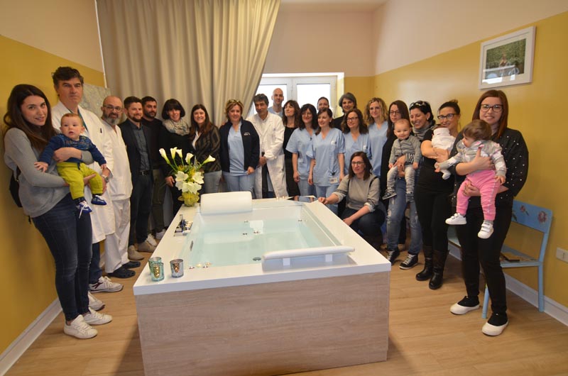Ospedale della Gruccia: nuova vasca nativa
