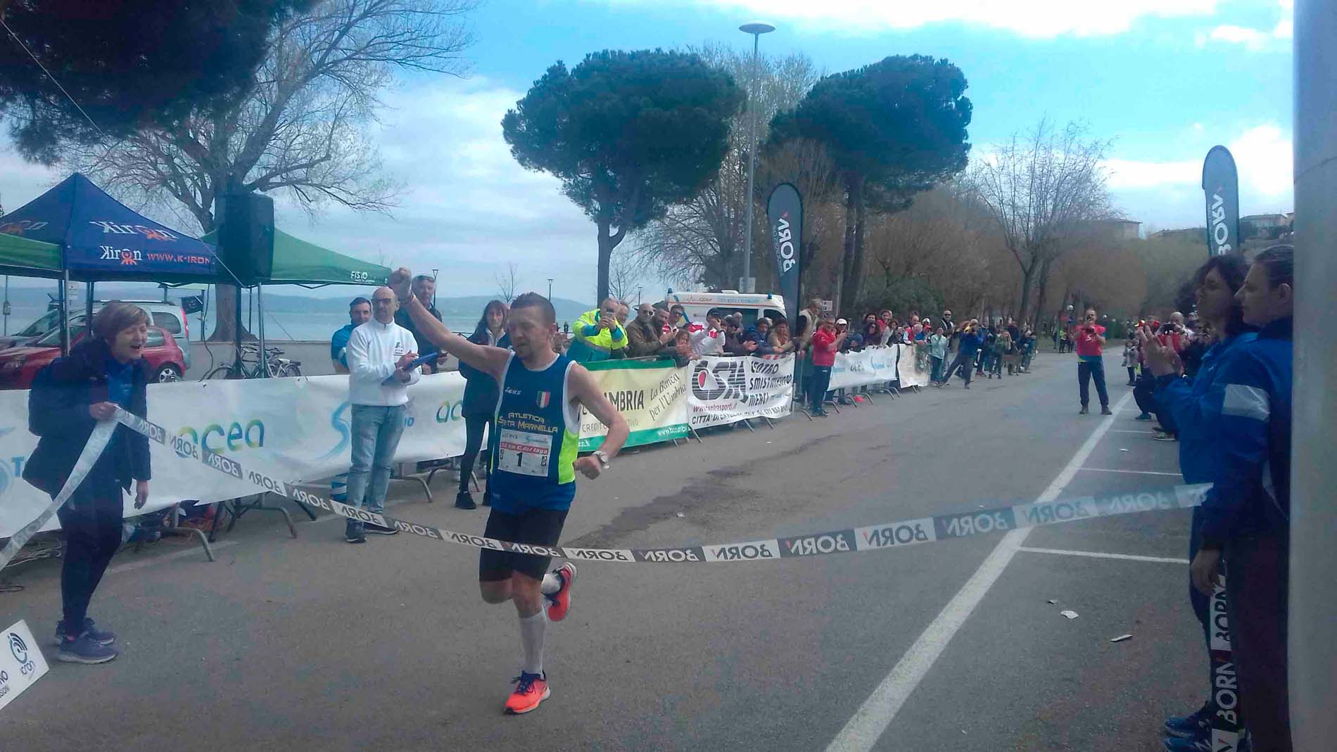 Carmine Buccili fa Tris alla Strasimeno