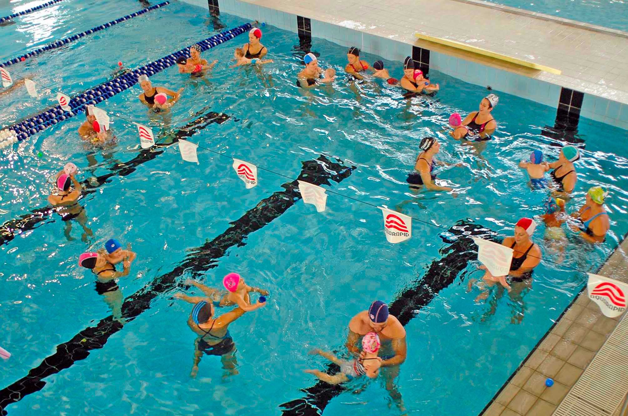Neonati in vasca per le due giornate del Baby Acquatic’s Day