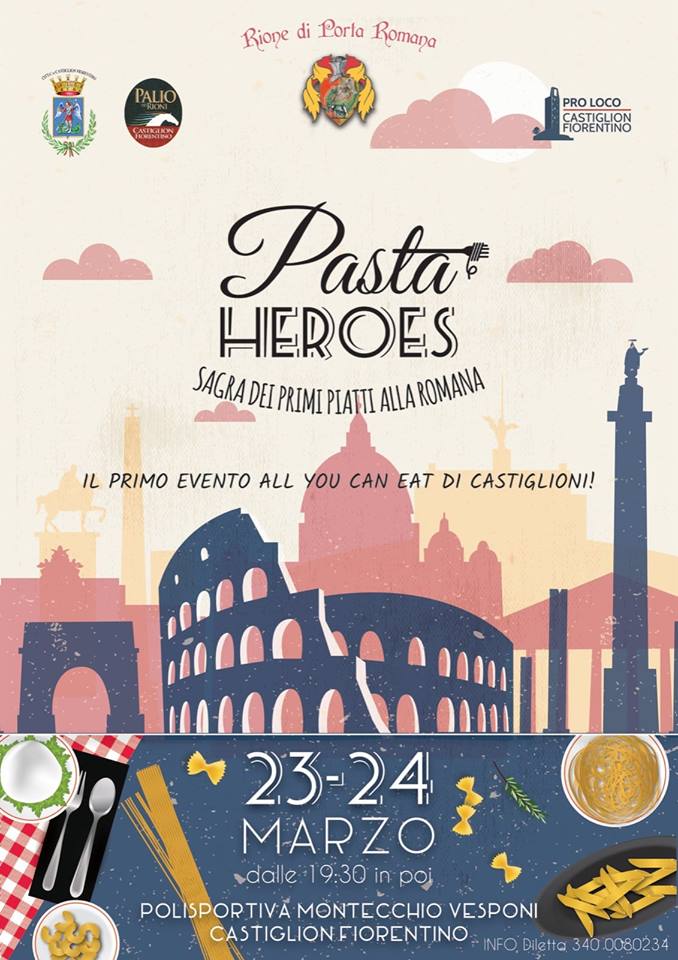 Esplosione di carboidrati: nasce Pasta Heroes