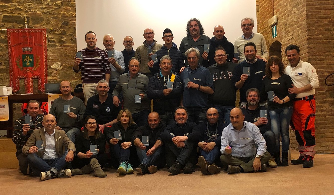 A Marciano della Chiana il primo corso per operatori di Protezione Civile