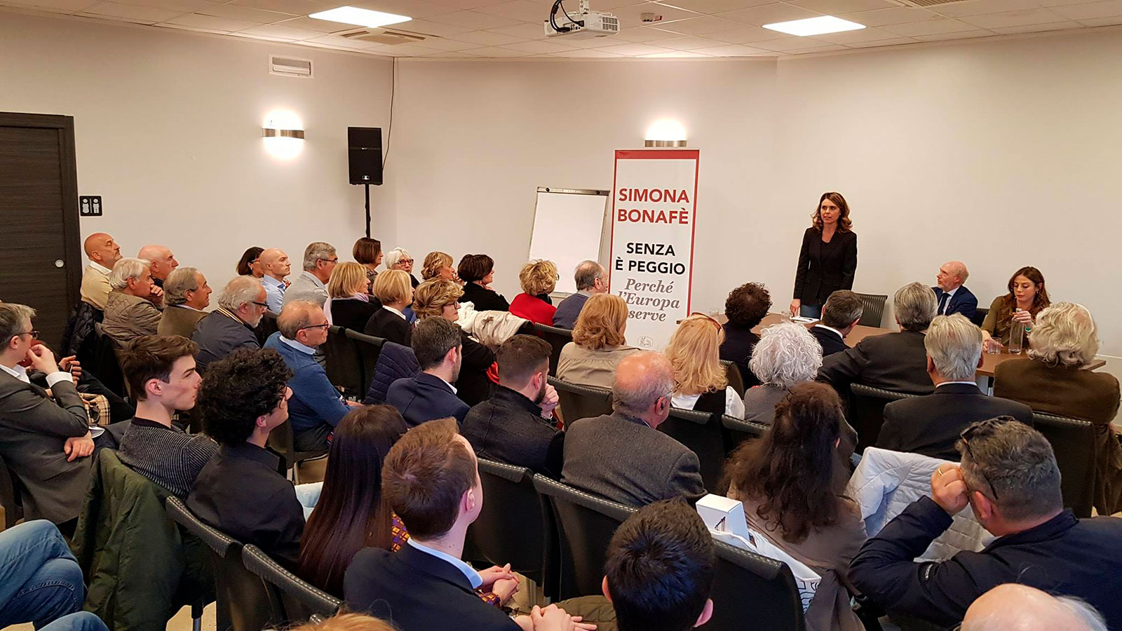 Ieri tappa a Stia e Arezzo per l’eurodeputata e segretaria del Pd Toscana, Simona Bonafè 