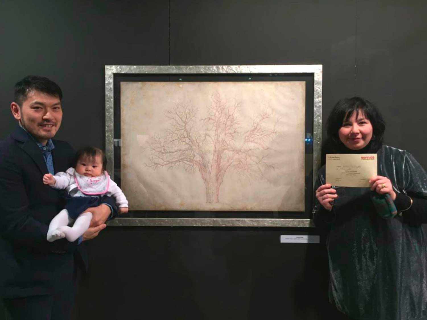 Aretini sugli scudi, Tetsuji Endo vince la “Vernice Art Fair” di Forlì