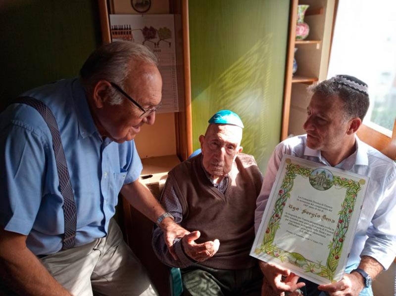 Si è spento Ugo Jona, il partigiano ultracentenario cittadino onorario di Cavriglia