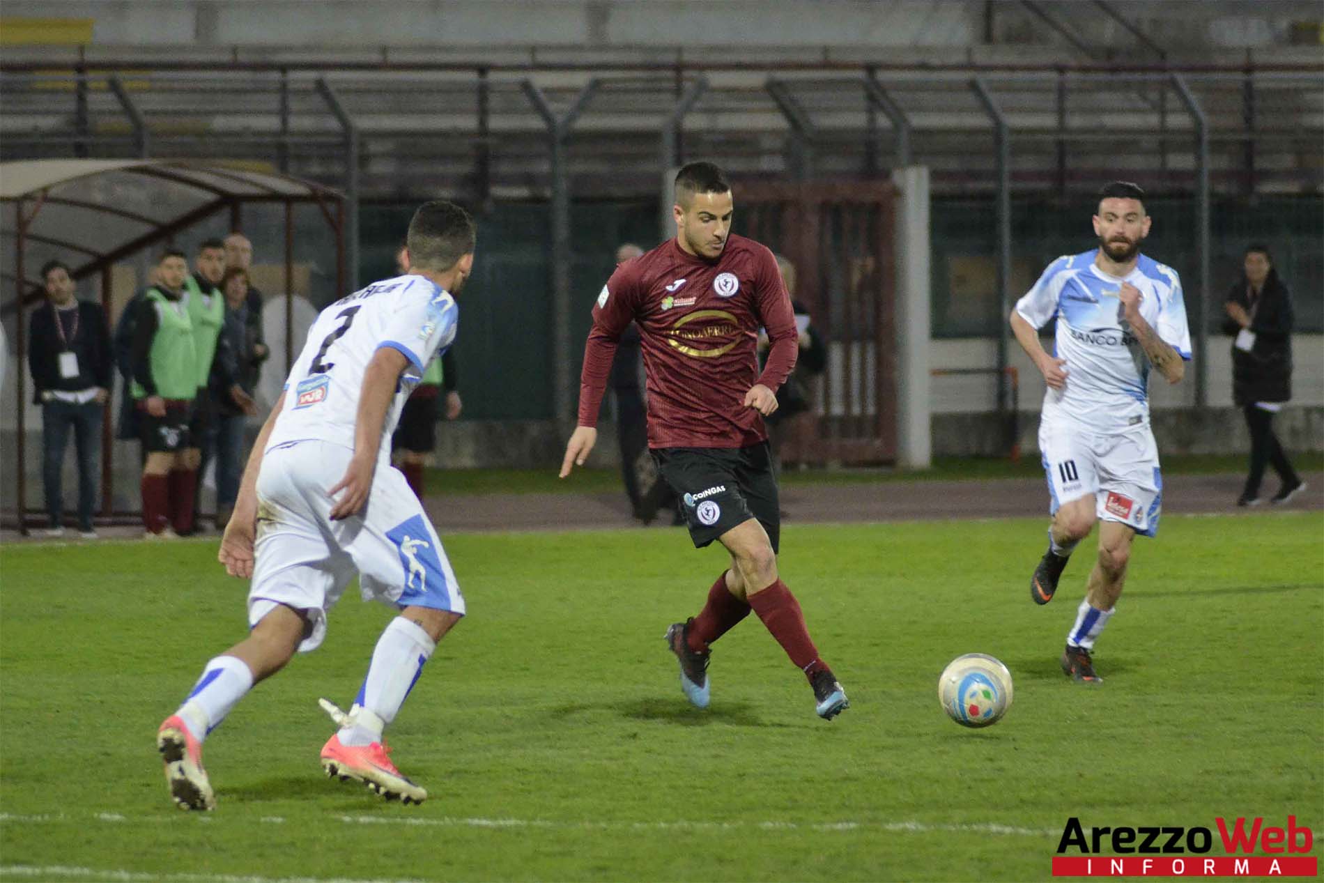 Arezzo-Novara 1-1 – foto