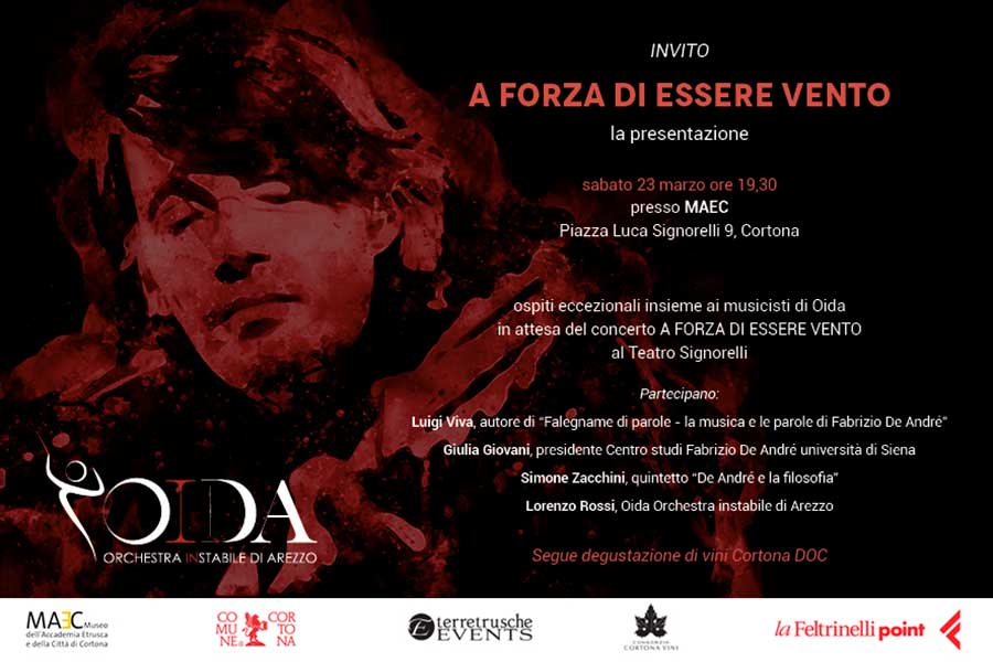 Oida celebra De Andre’ A cortona
