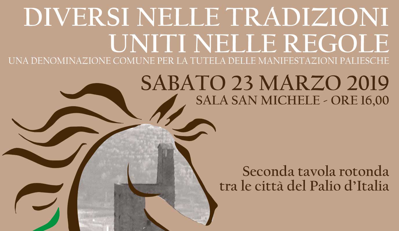 “Diversi nelle tradizioni, uniti nelle regole”.