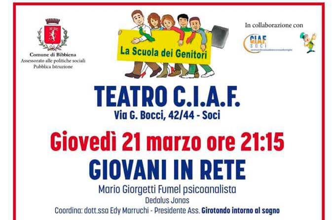Scuola per genitori 2019, prima campanella giovedì 21 marzo