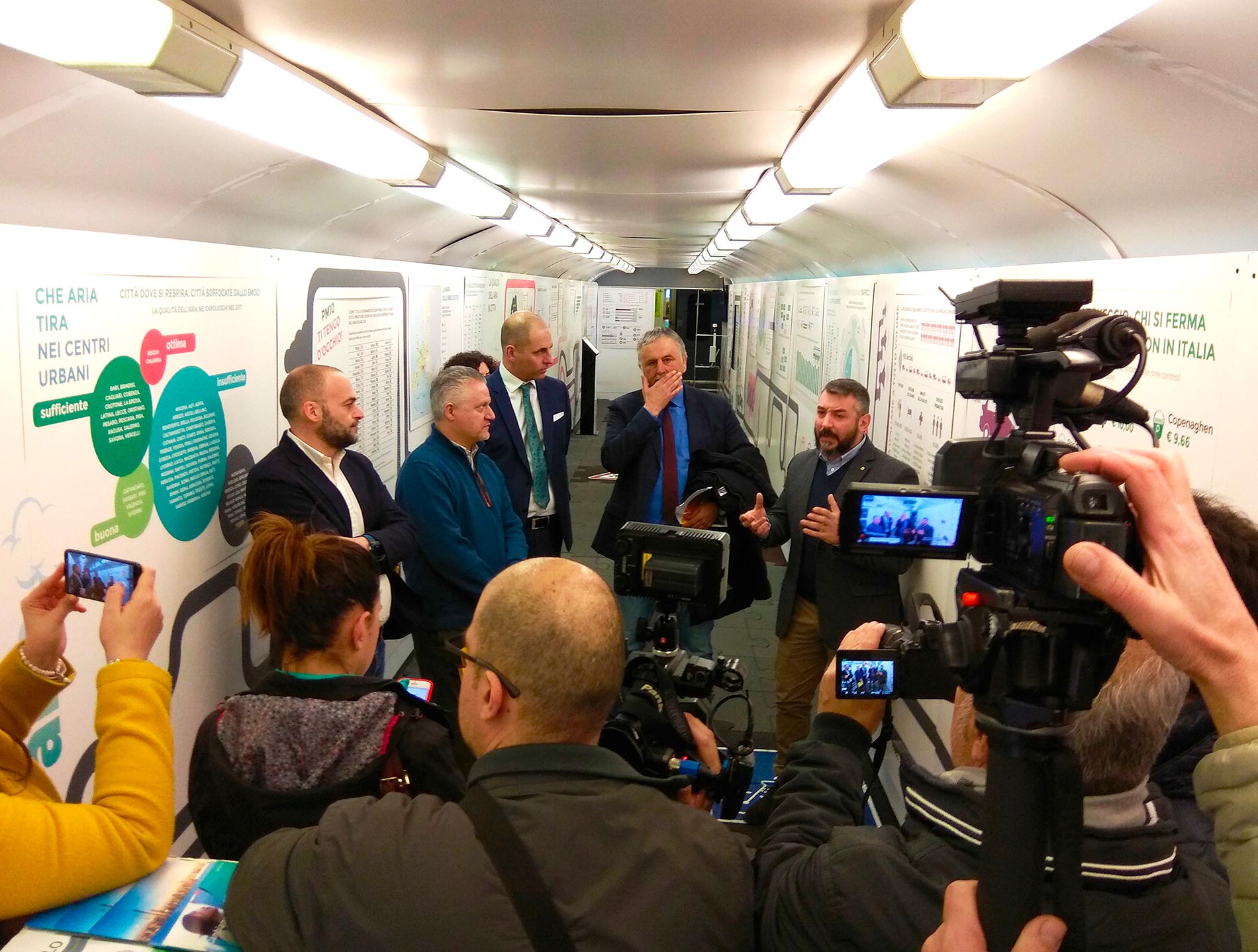 Arezzo, inaugurato il Treno Verde