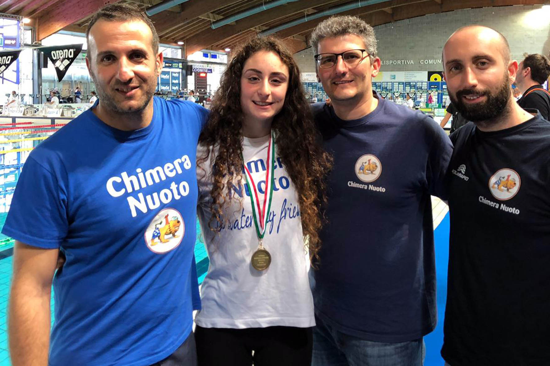 Eleonora Camisa va a Malta con la rappresentativa toscana di nuoto