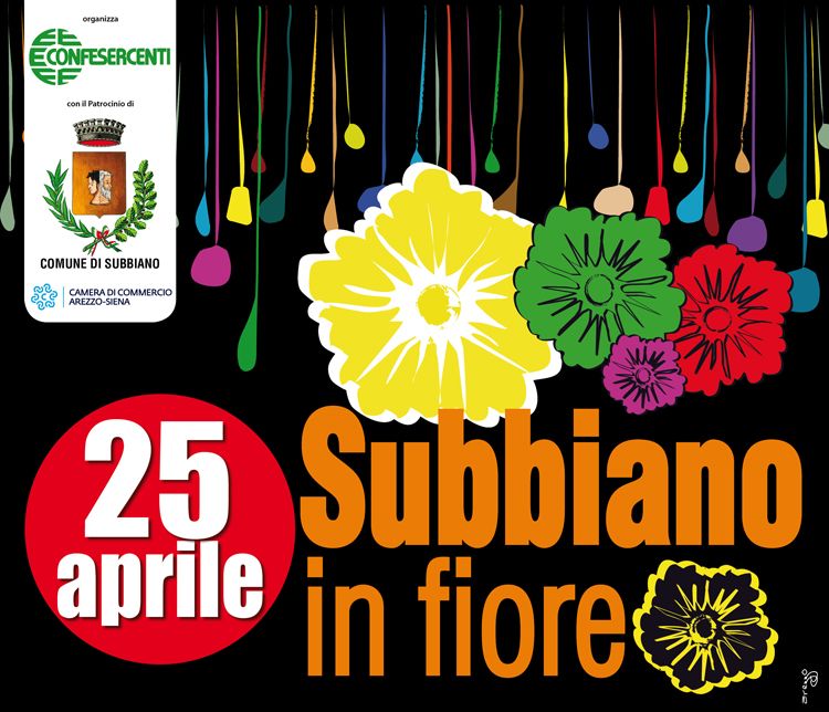 Subbiano in fiore, in vetrina piante, artigianato e gastronomia