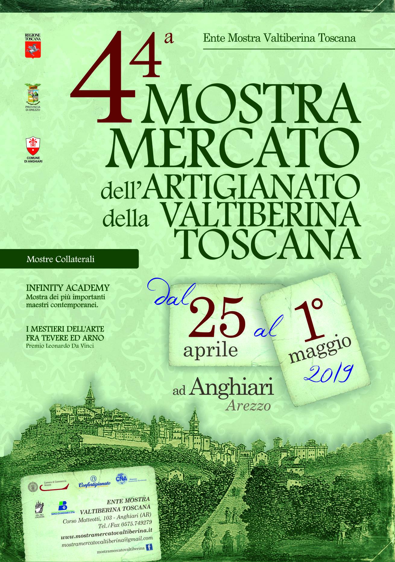 Anghiari 44esima mostra mercato dell’artigianato