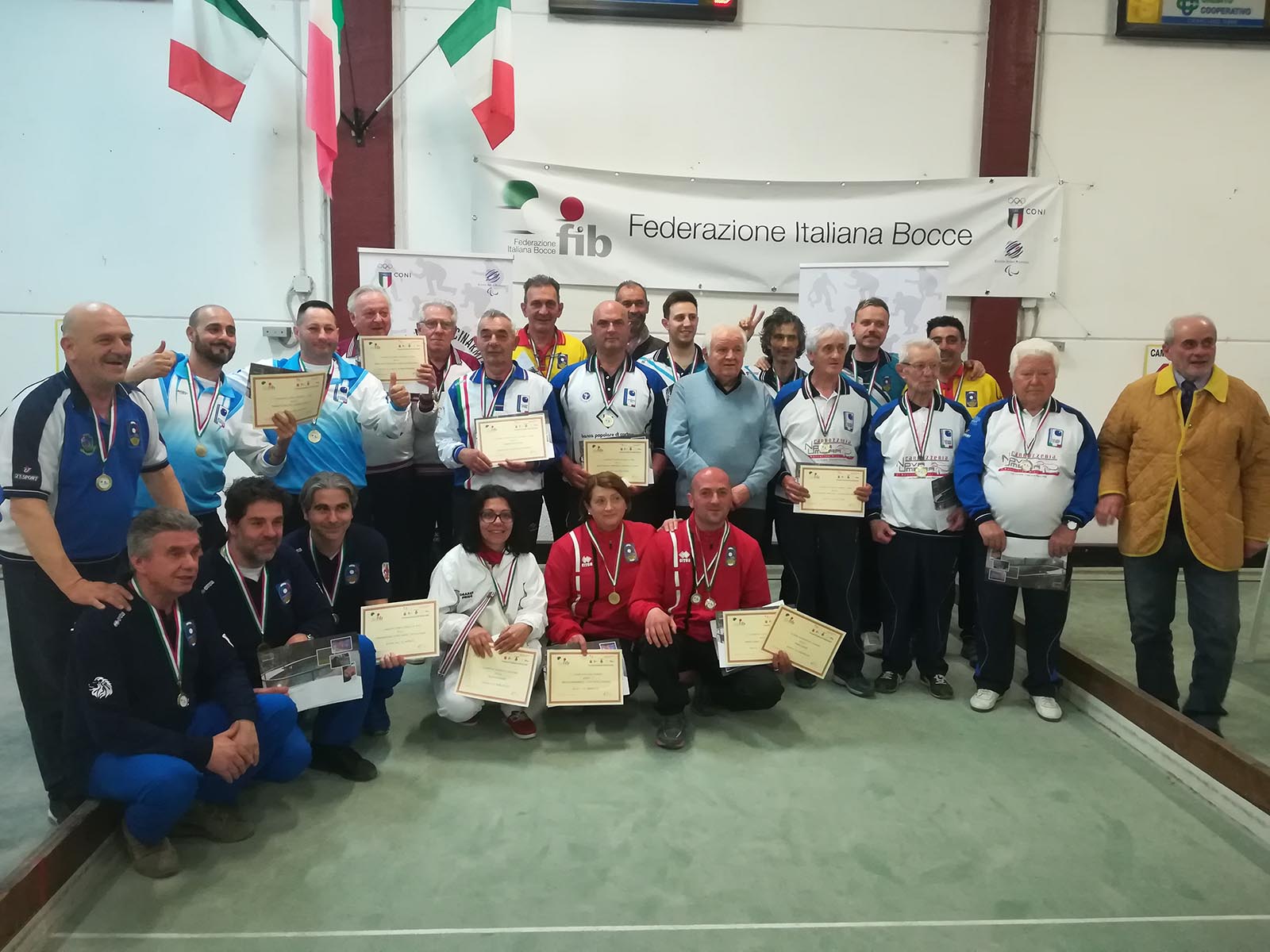 Conclusi i Campionati Regionali di Bocce 2019 – foto