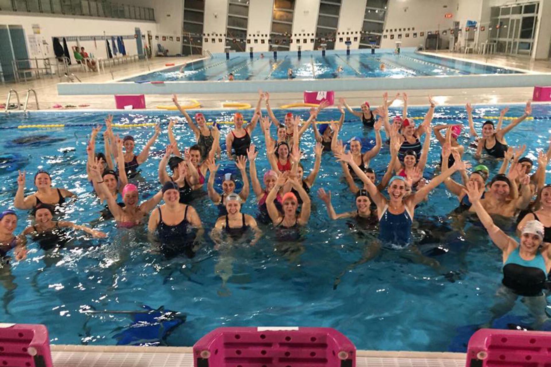 “Fitness di primavera” sport e convivialità al palazzetto del nuoto