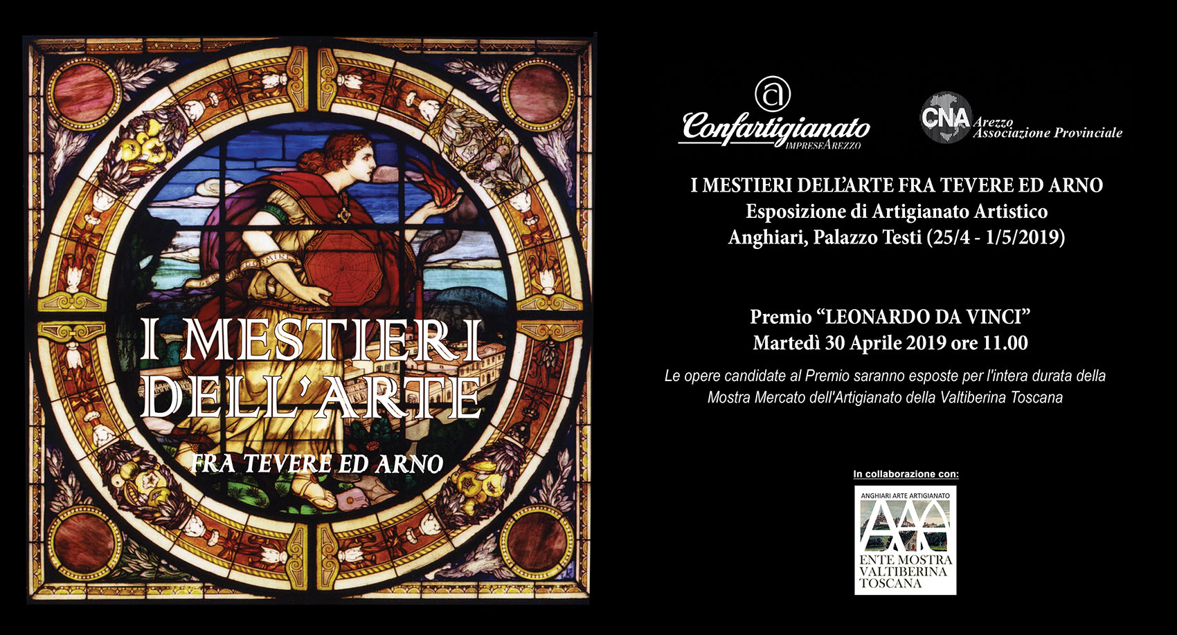 La mostra dell’artigianato di Anghiari assegna il premio Leonardo Da Vinci