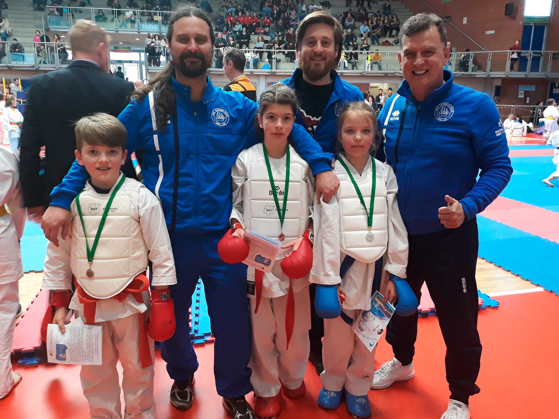 Dai Karate club: risultati importanti alla gara regionale gran premio giovanissimi