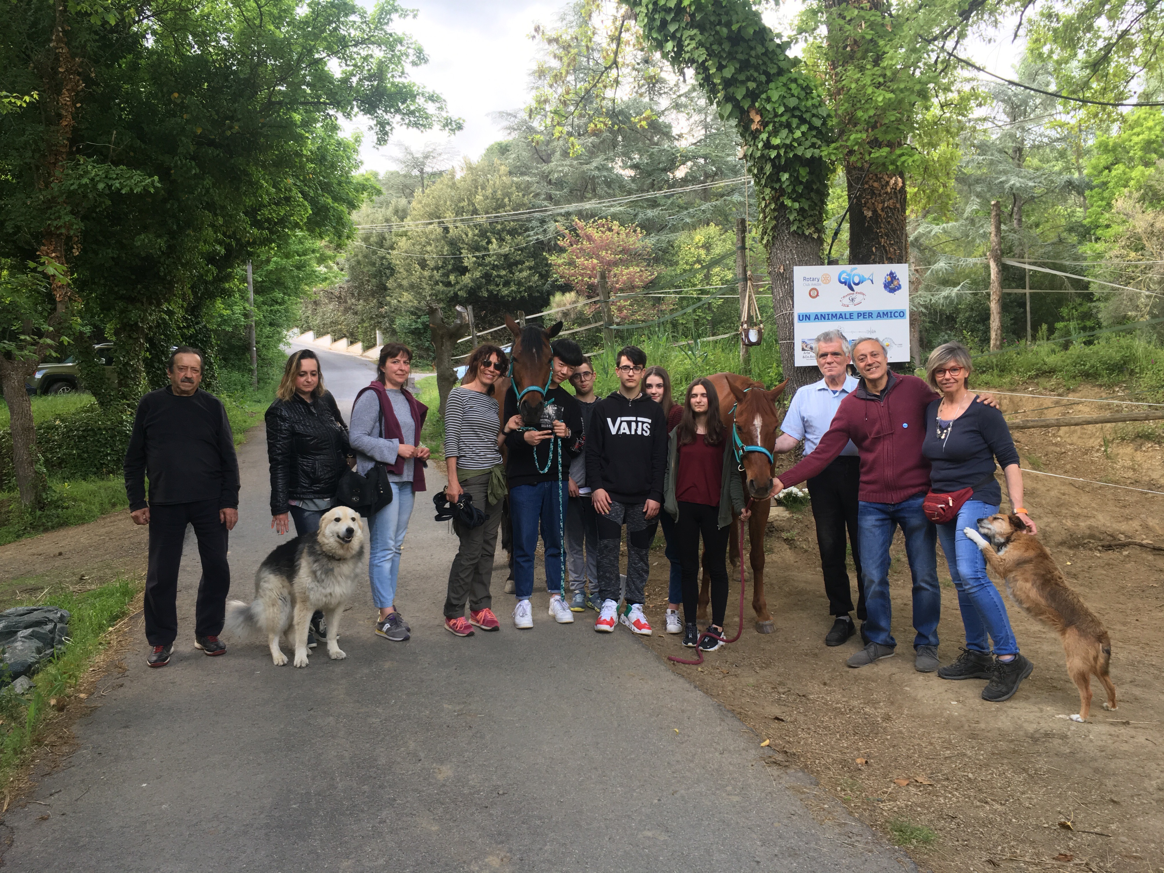 Dal Rotary Club Arezzo un percorso di Pet Terapy formativa per i giovani