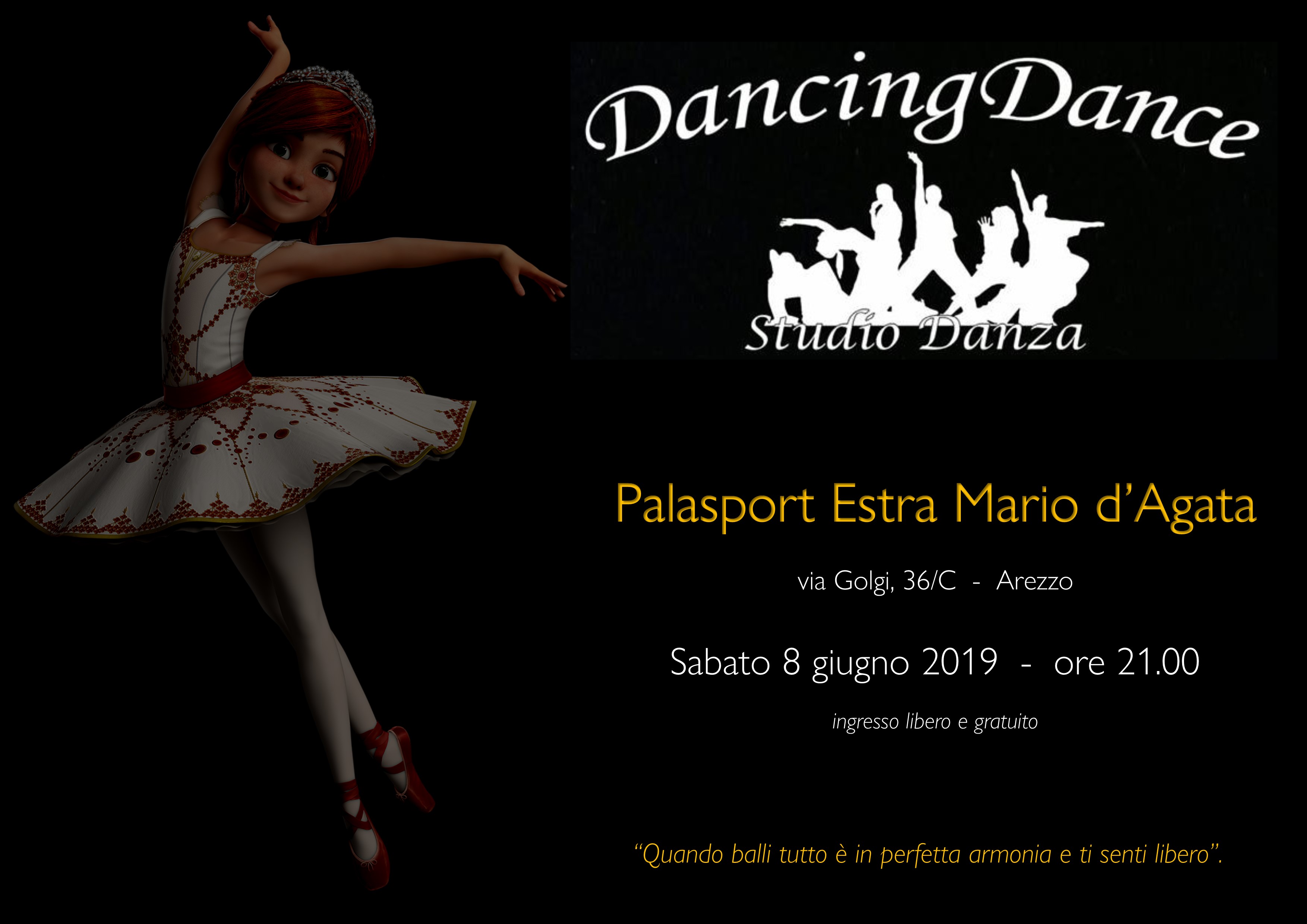 Spettacolo di fine anno di danza