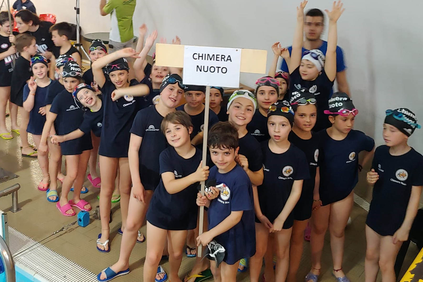 La Chimera Nuoto vince otto titoli regionali nel Propaganda