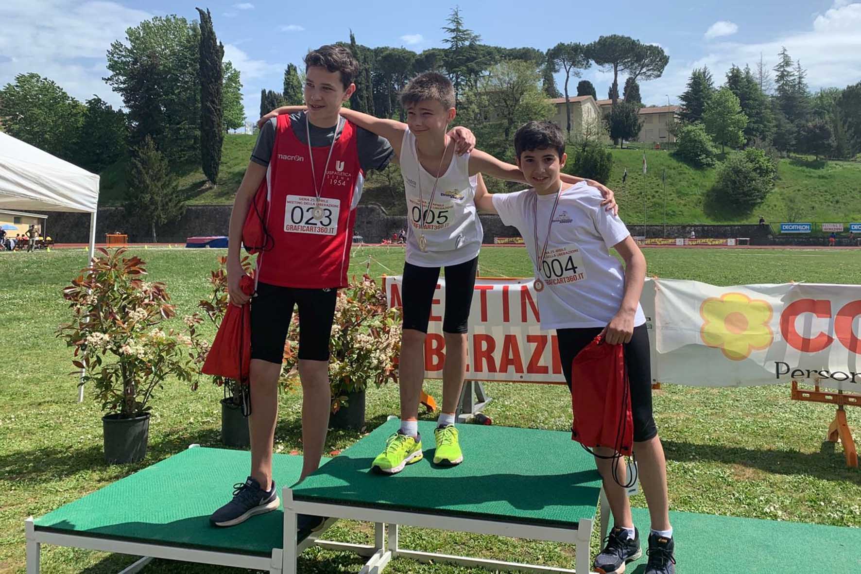Trofeo della Liberazione, quattro ori per l’Alga EtruscAtletica