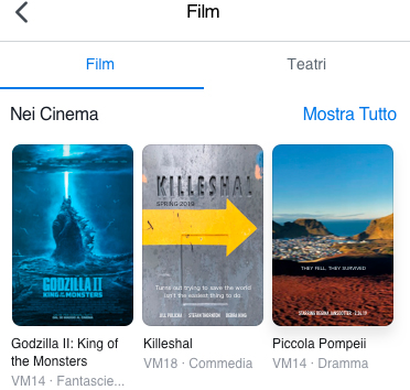 Facebook Film arriva in Italia