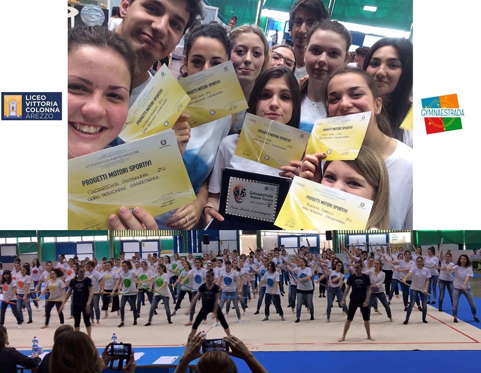 Il Liceo Colonna si riconferma prima scuola d’Italia Gymnaestrada alla giornata dello sport