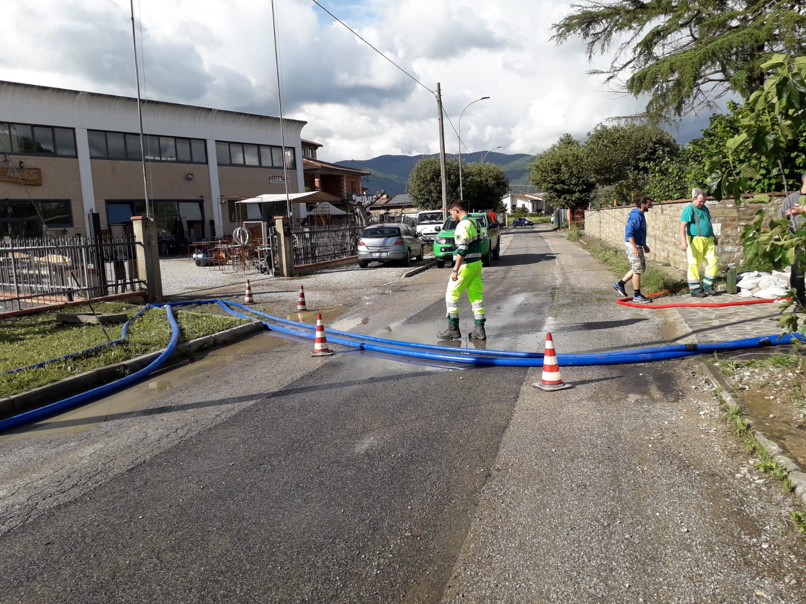 Tutti i lavori post-alluvione in provincia di Arezzo: sette cantieri all’opera