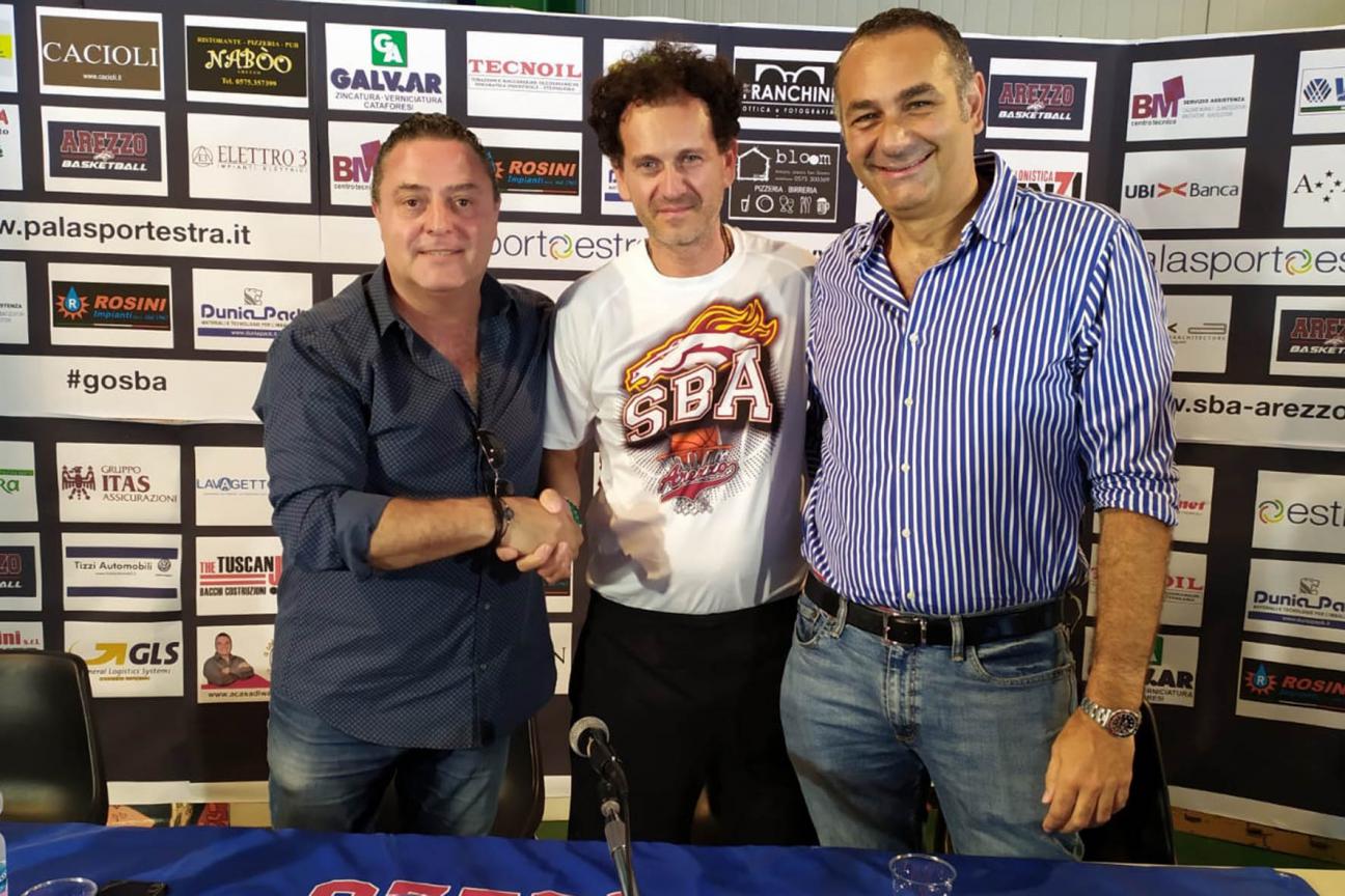 Massimiliano Milli nuovo allenatore della Scuola Basket Arezzo