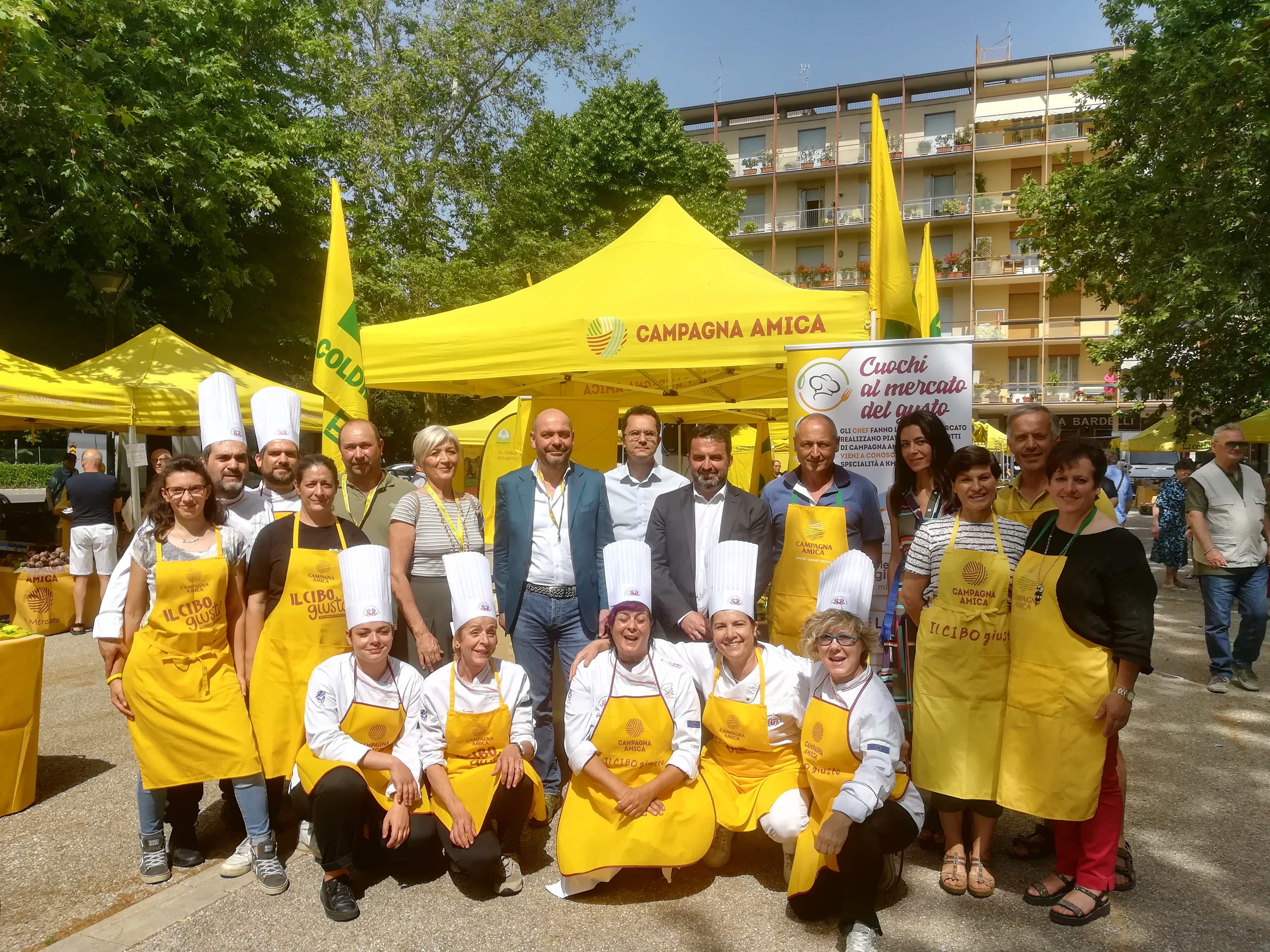 Campagna Amica: arrivano i cuochi al mercato del gusto