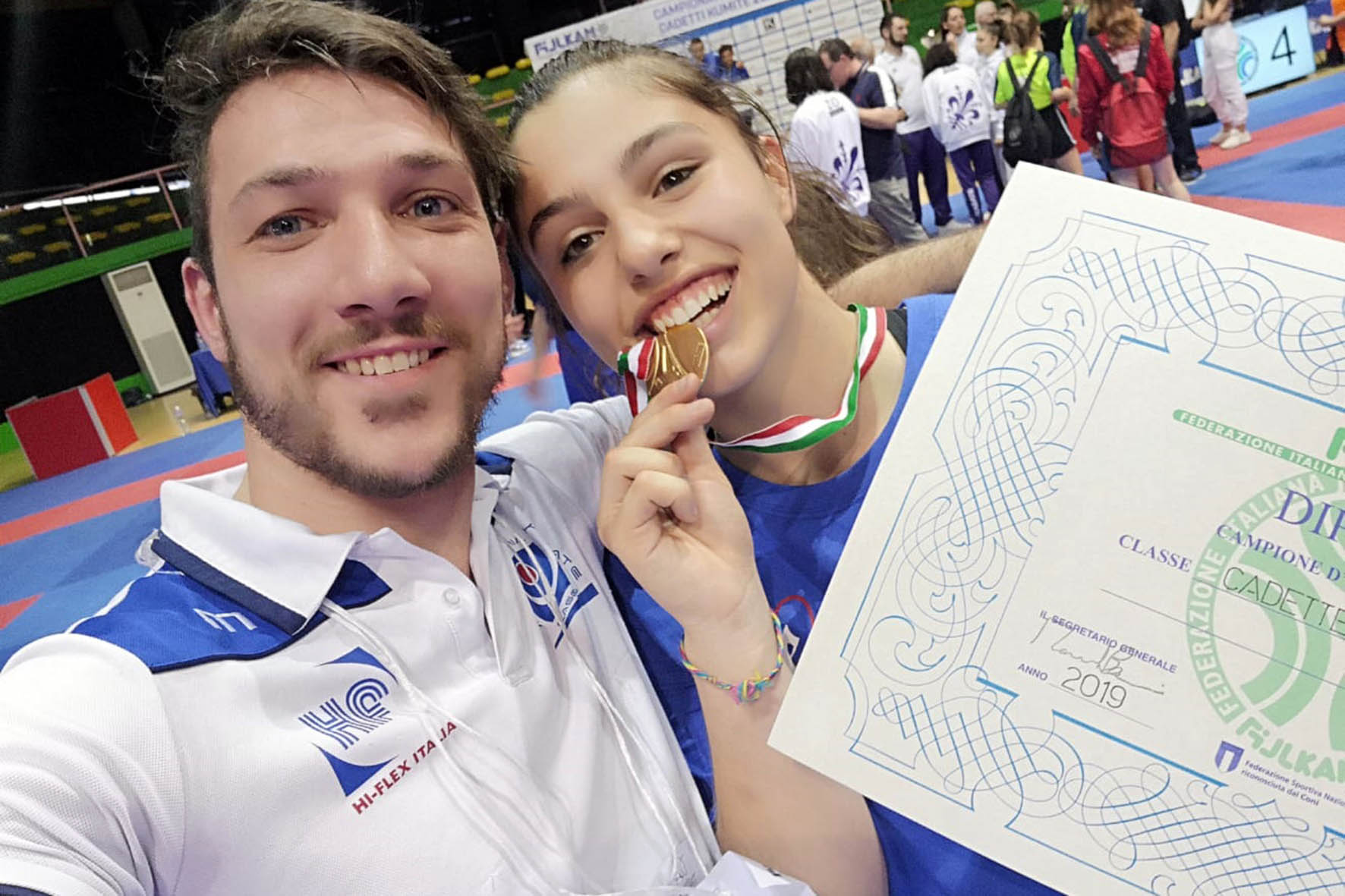 La casentinese Elisa Liguri è campionessa italiana di karate