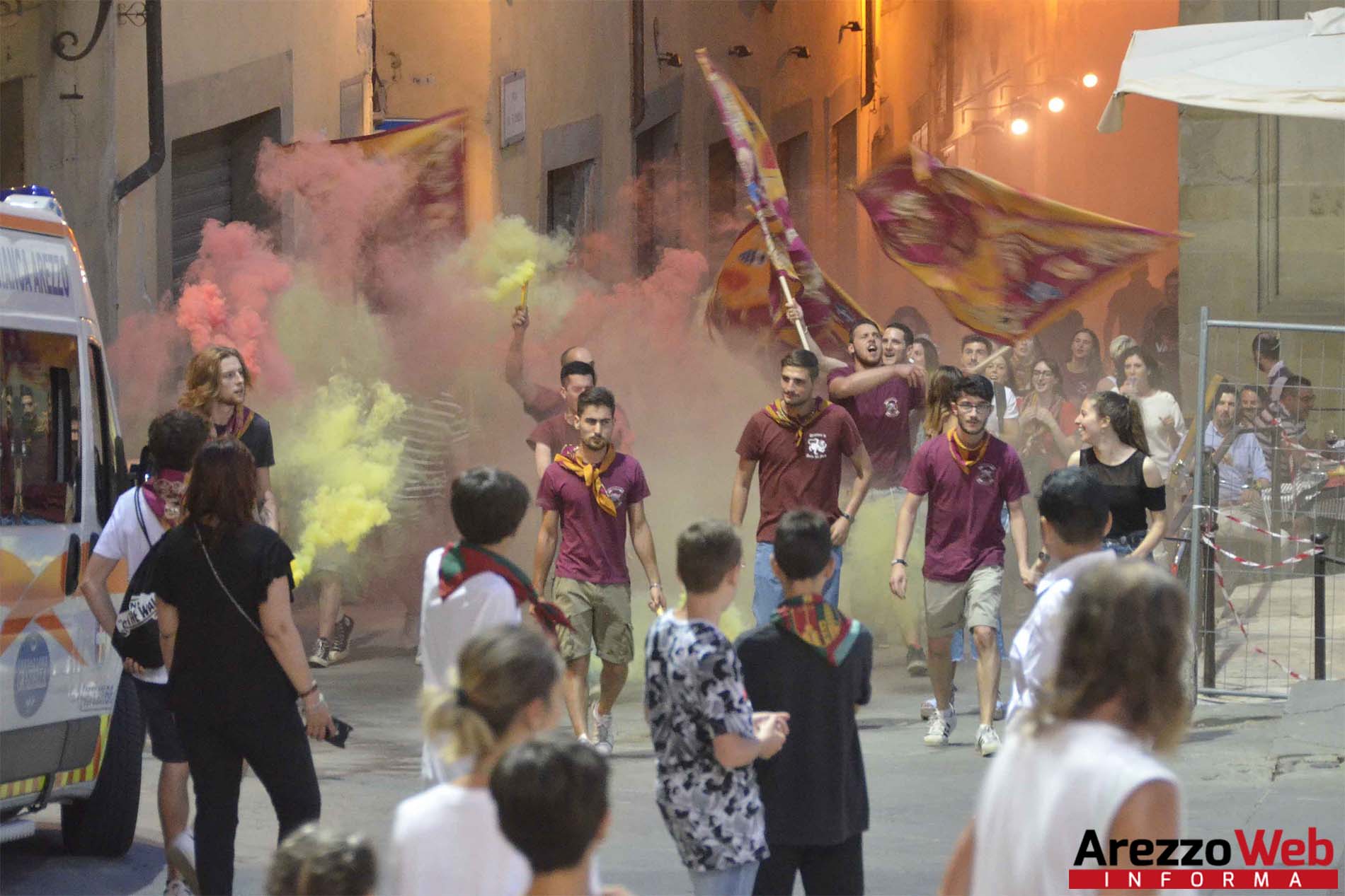 Giostra del Saracino 3 giorno di prove