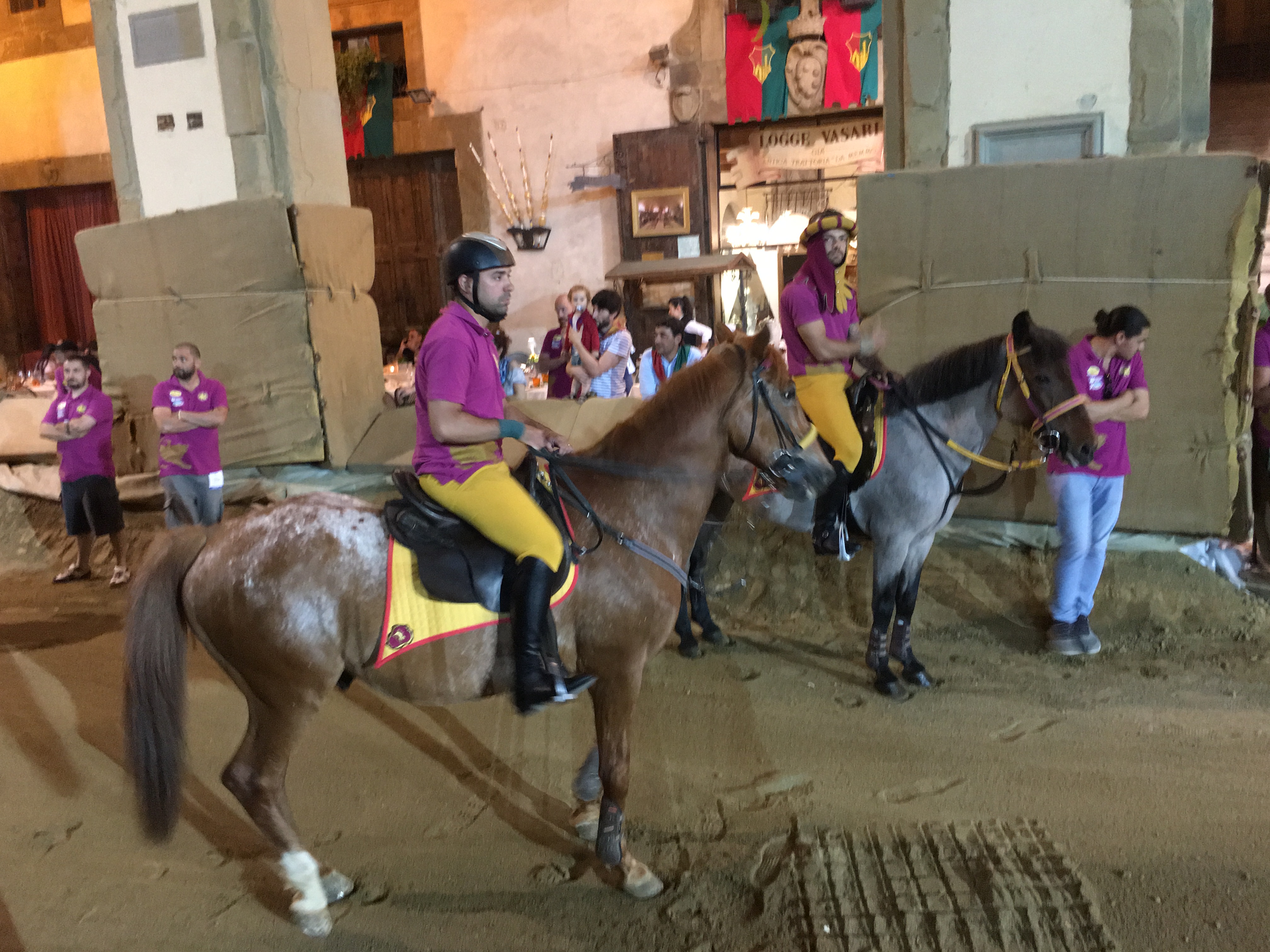Iniziate le prove in piazza con Scortecci e Vanneschi in splendida forma