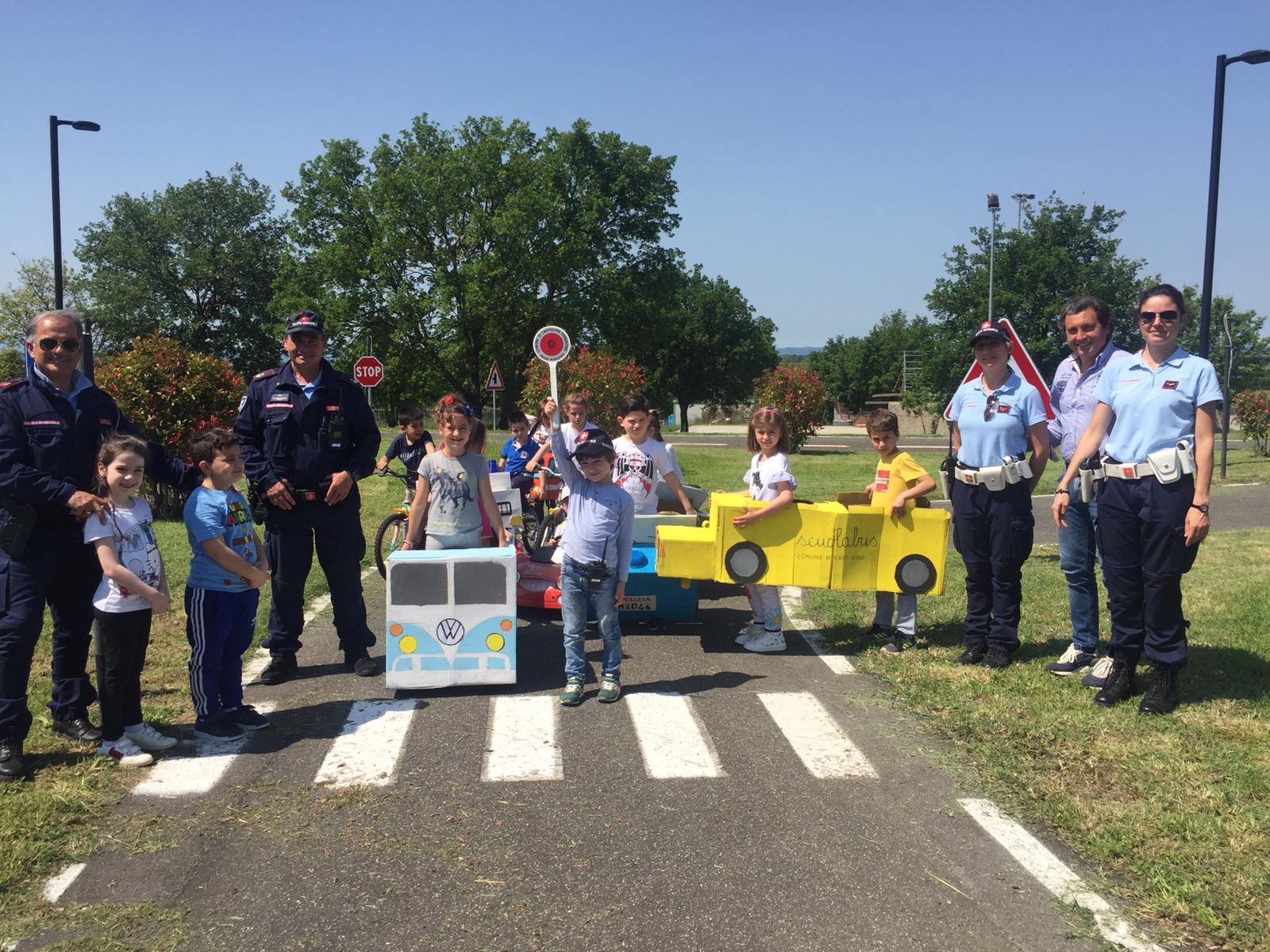 “Io sono amico di Stop”, giornate conclusive del progetto sperimentale sulla sicurezza stradale alla Strasicura Park.