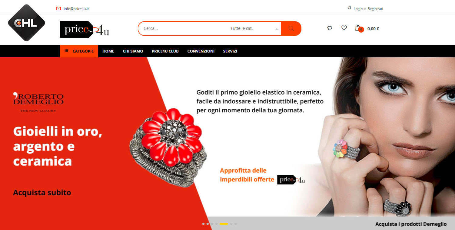 CHL:  Siglato l’accordo per l’acquisto della partecipazione totalitaria in Price4u S.r.l.