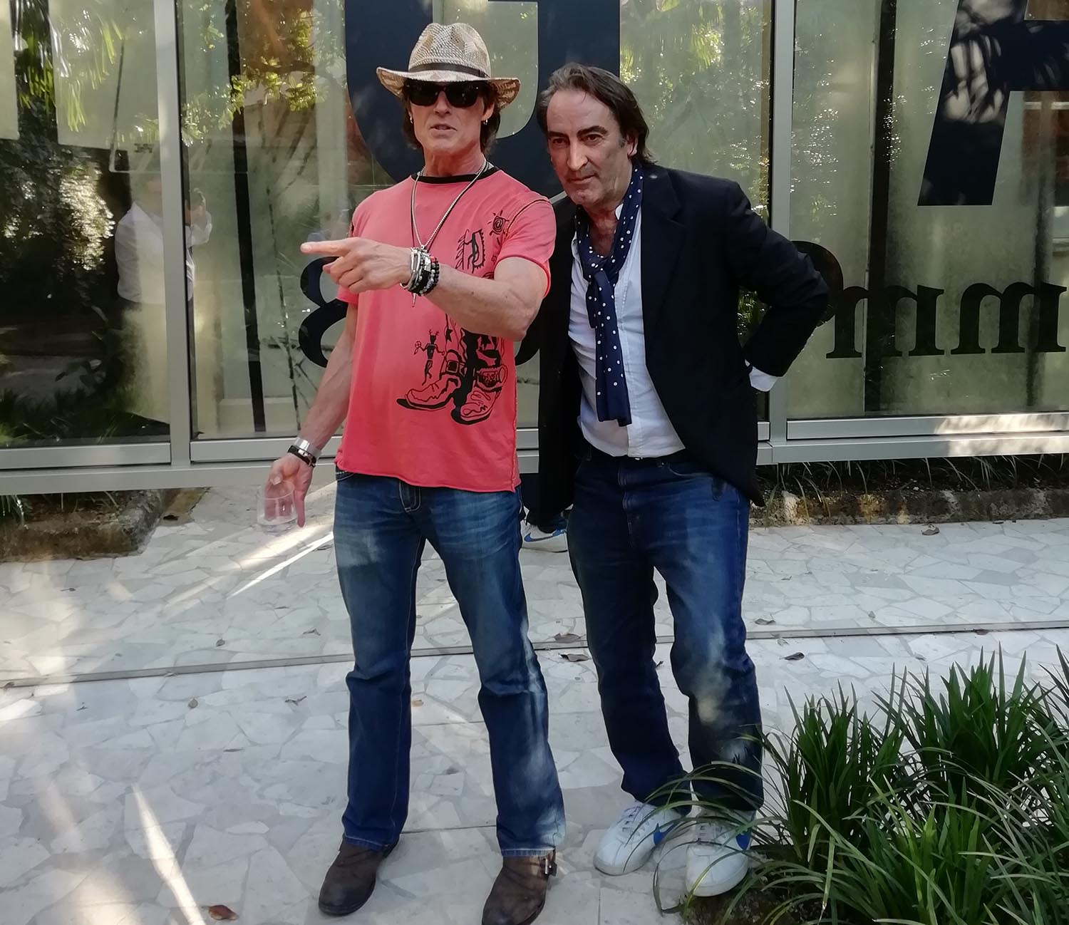 Ronn Moss in visita ad Arezzo