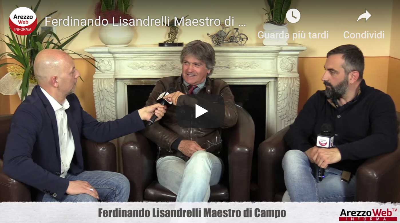 Ferdinando Lisandrelli Maestro di Campo ospite a “UN ALTRO GIRO DI GIOSTRA”